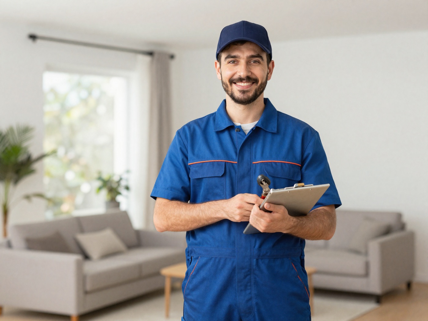 Friendly, professional Swipr home-service pro